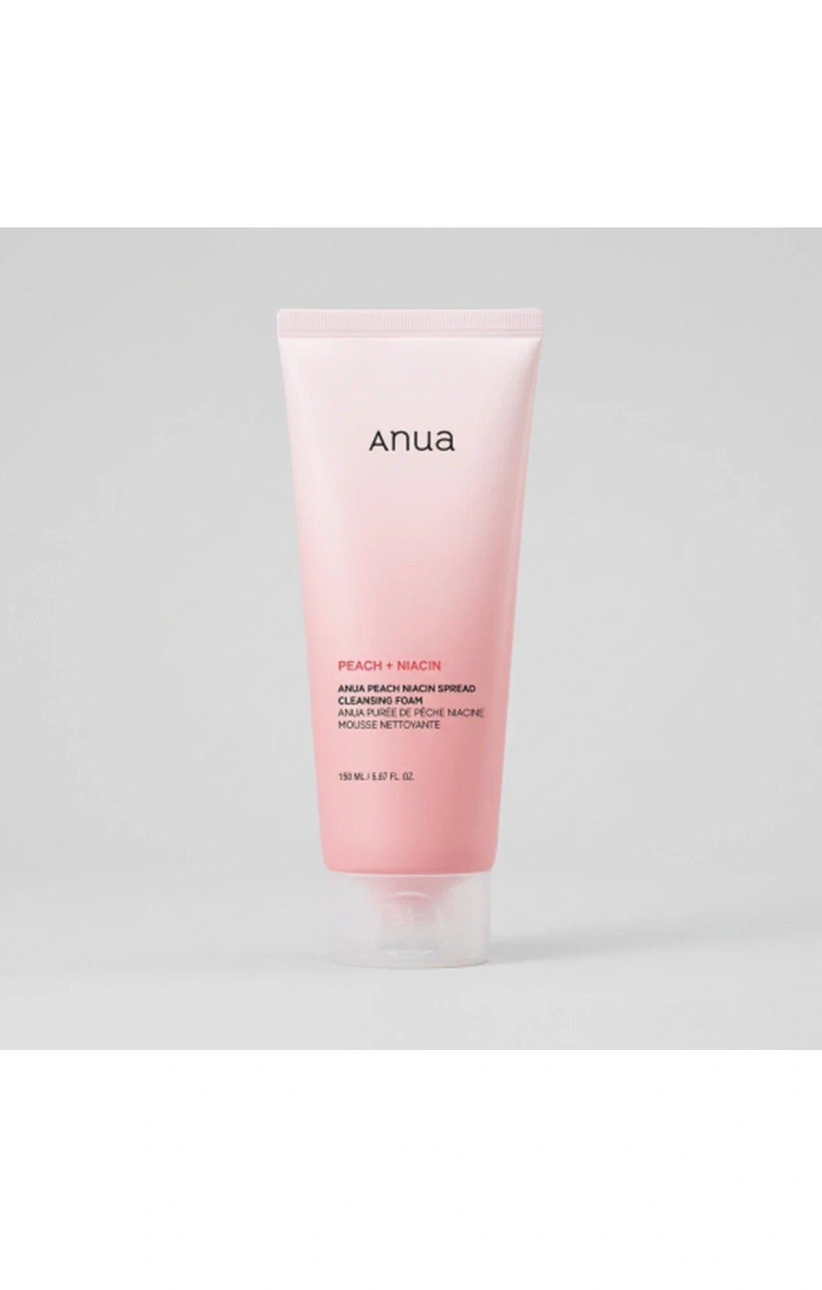  Peach Niacin Spread Cleansing Foam